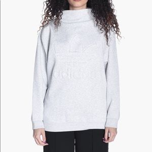 Adidas Mock Neck Sweatshirt